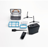 Kenwood Smart Robot Vacuum Cleaner 2-in-1 Vacuuming Smart Drop Proof Technology Virtual Wall Ideal for Pet Hair Hard Floor and Carpet 0.5 Suction Power super silent 65 VRP10.000BK