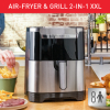 Tefal 2in1 Air Fryer Easy Fry & Grill XXL 6.5L 1830W with Grill Plate Digital Display & Timer EY801D27