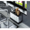 Nadstar Cutlery Set Holder Rack For Kitchen & Home Kitchen Wall Mount HP12-200