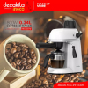 Decakila Espresso Maker 0.24L 800W Die-Casting Aluminum Alloy Boiler With Fronting Function Boil-Dry Protection KECF007W