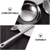 Nadstar Stainless Steel Hot Pot Soup Spoon Strainer Scoops Spoon Slotted Strainer Ladle Gravy Ladle Colander Kitchen D198