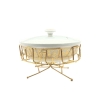 Nadstar Chafing Dish for Buffet Stoves Made of Ceramic Soup Pot Porcelain Food Serving 236-61