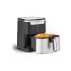 Tefal 2in1 Air Fryer Easy Fry & Grill XXL 6.5L 1830W with Grill Plate Digital Display & Timer EY801D27