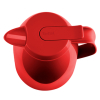 Tefal Mambo Jug Red 1 Liter Insulated Thermos Vacuum Flask Plastic-Polypropylenex (PP) Glass Liner K3039112