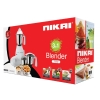 Nikai Blender 750w 3 in 1 Stainless Steel Durable ABS Body 18000RPM Powerful Turbo Motor With Pulse Function NB894