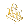 Nadstar Glass Holder Drain Cups Rack Dust-Proof Kitchen Glass Stand Rack HP25-870/HP93117A