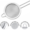 Nadstar Strainer Stainless Steel 18 CM Multipurpose Kitchen Tea Strainer 2023006