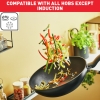 Tefal Super Cook Cookware Set 12PCS Non Stick Thermo Signal 100% Safe Aluminium Frying Pan & Cooking Pot Kitchen Utensil Set B459SC84