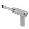 Mini Handheld Vacuum Cleaner Automatic Rechargeable for Dust Dirt for Daily Use White