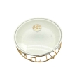 Nadstar Chafing Dish for Buffet Stoves Made of Ceramic Soup Pot Porcelain Food Serving 236-61