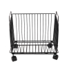 Nadstar Storage Rack Stainless Steel 3 Layers with Wheels Kitchen Standing Storage Rack HP22-029H