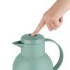Tefal Samba Jug 1 Liter Green Isothermal Jug Translucent Vacuum Flask Plastic-Polypropylenex (PP) Glass Liner F4010210