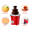 Decakila Chocolate Fountain 70W 3 Levels Of Melting Stainless Steel Plastic Body Fondue Chocolate Fountain KETT011R