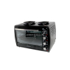 Westpoint Mini Oven 45L 2 Hotplate + Grill + Turnspit Black WOY-45215.4