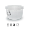 Nadstar Aluminium Sufuria 3pcs with Lid & Handle 210L 250L 300L Cookware Set Tope Cooking Pot for Commercial Use - Gauge 6 Kitchen Heavy Duty Tapela