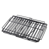Nadstar Storage Rack Stainless Steel 3 Layers with Wheels Kitchen Standing Storage Rack HP22-029H