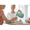 Tefal Samba Jug 1 Liter Green Isothermal Jug Translucent Vacuum Flask Plastic-Polypropylenex (PP) Glass Liner F4010210