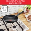 Tefal Super Cook Cookware Set 9PCS Non Stick Thermo Signal 100% Safe Aluminium Frying Pan & Cooking Pot Kitchen Utensil Set B459S984