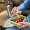 Tefal Masterseal Food Storage 1.2L With Compartments Air Tight Plastic Container Lunchb