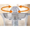 Kenwood Citrus Juicer 40W Juice Extractor with 1L Transparent Juice Jug Stainless Steel Filter Dust Cover 2 Way Rotation Cord Storage for Home Office Restaurant & Cafeteria JE290A