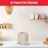 Tefal Morning 2 Slot Toaster 850W with Bun Warmer 7 Browning Levels Stop Function Plastic Body TT2M1B27