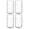 Pasabahce Iconic Zodiac Décor 4pcs Long Glass 540ml 420039
