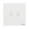 Tronic 2 Gang Data Socket