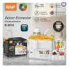 RAF Food Processor 4in1 400W 1.5L Multifunctional Plastic Jar Juicer, Blender, Chopper, Grinder with Full Copper Motor, Low Noise, Smooth Operation R.2819