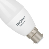 Tronic 5 Watts Candle Tail LED Daylight B22 (Pin) Bulb