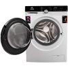Evvoli Brushless DC Inverter Washing Machine SKG White Silver Front Loaded 1400RPM A+++ FBLH-814W/S