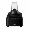 Braun Food Processor 7 Attachment , 800W, 2 Speeds, Pulse Function, 1.2L Capacity, Blender & Bowl 2L , Slicing and Grating disc, Dough, Ice Crusher Blade, FP301AI-FP3132BK