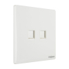 Tronic 2 Gang Data Socket