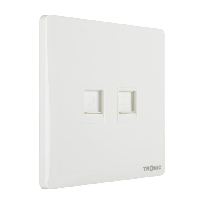 Tronic 2 Gang Data Socket 5 Tronic 2 Gang Data Socket