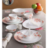 La Opala Dinner Set Aster Pink Classique 44 Pieces LP044
