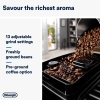 De'Longhi Magnifica Start Fully Automatic Bean to Cup Coffee Machine with 4 One-Touch Recipes, Soft-Touch Control Panel, Auto Milk, 1450W, Black ECAM220.60.B