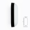 Tronic Black Oval DayLight LED Bulkhead 18 Watts