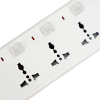 Tronic 4 Way Extension With USB Ports