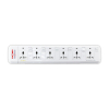 Tronic 6 Way Extension With 3 Meter Cable