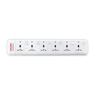Tronic 6 Way Extension With 3 Meter Cable