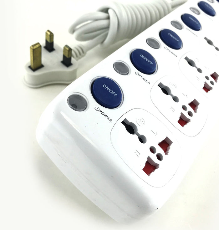 Tronic Universal Extension Socket 5 Way 1 Tronic Universal Extension Socket 5 Way