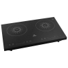 Evvoli Induction Hob 2 Burner Soft Touch Control with 9 Stage Power Setting 3500W IH201B
