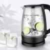 Evvoli Electric Kettle Glass Body 1.7L 2200W EVKA-KE17MB