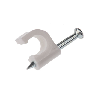 Tronic Round Cable Clips 25mm