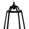 Tronic Black Garden Light Without Pole