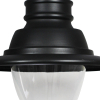 Tronic Black Garden Light Without Pole