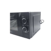 Hisense Microwave 20L 700W Solo Manual, Knobs Push Button, 6 Power Levels, Black H20MOBS10