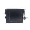 Hisense Microwave 20L 700W Solo Manual, Knobs Push Button, 6 Power Levels, Black H20MOBS10