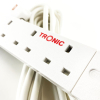 Tronic 4 Way Extension Socket with 10 Metre Cable