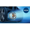 Philips Canister Vacuum Cleaner Dry 3L 2000W 6Mtr Cord with Bag XD3010