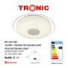 Tronic Remote Control Changeable (3 Shades) Light with Inbuilt Bluetooth Speaker